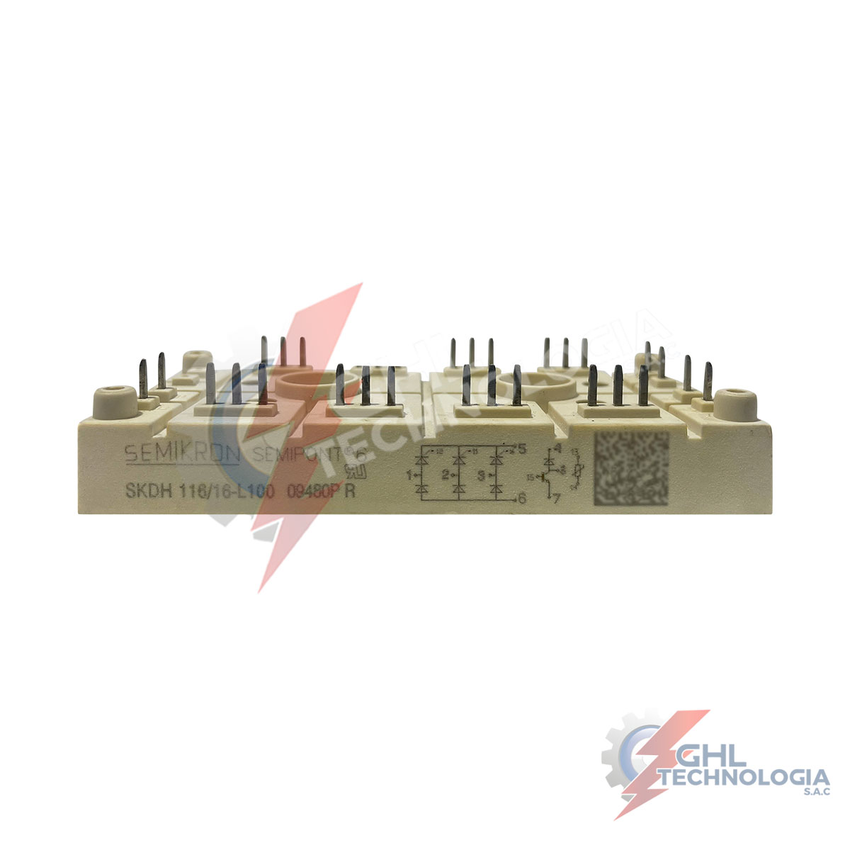 Módulos rectificadores Semikron SKDH116/16-L100