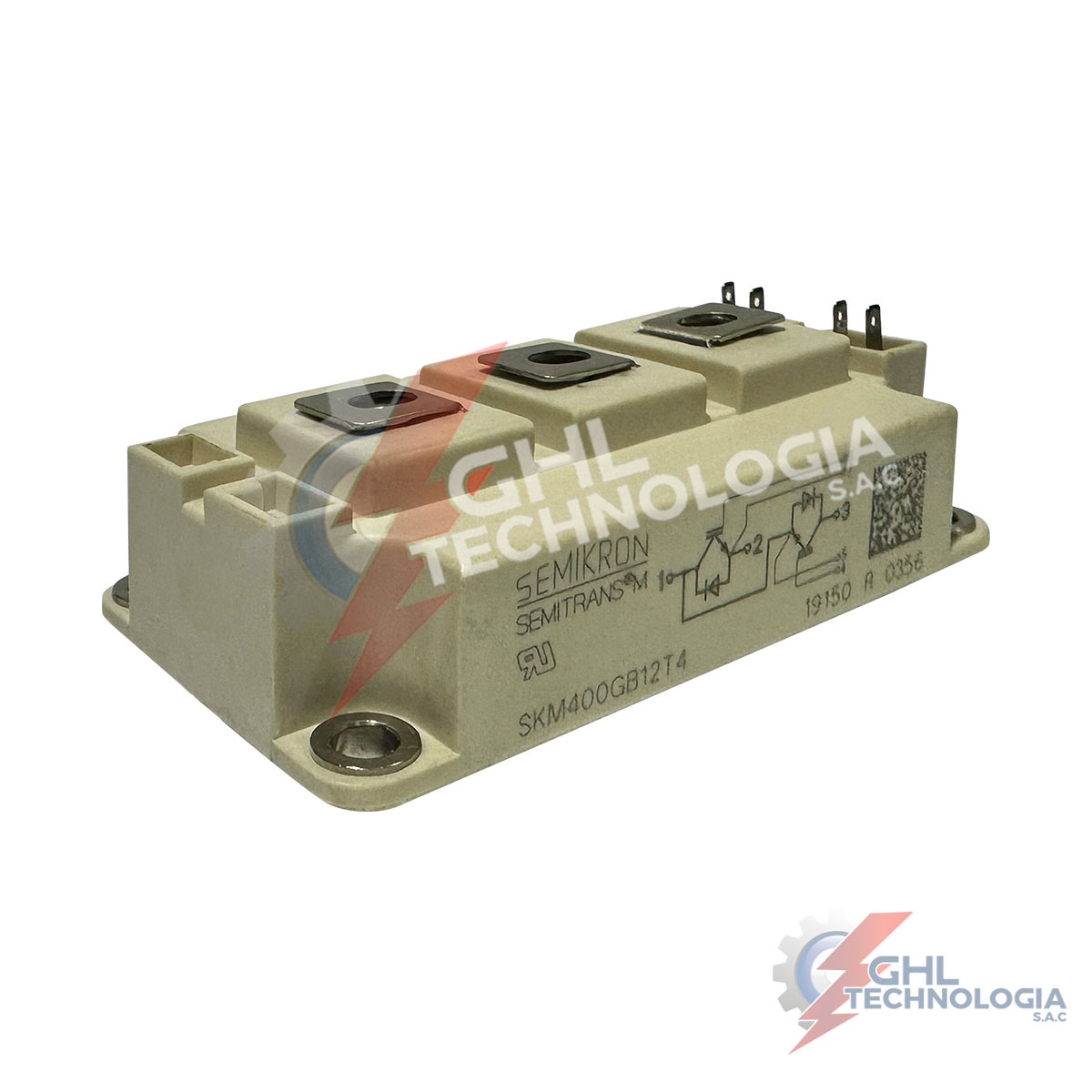 módulo IGBT Semikron SKM400GB12T4 1200V 400A
