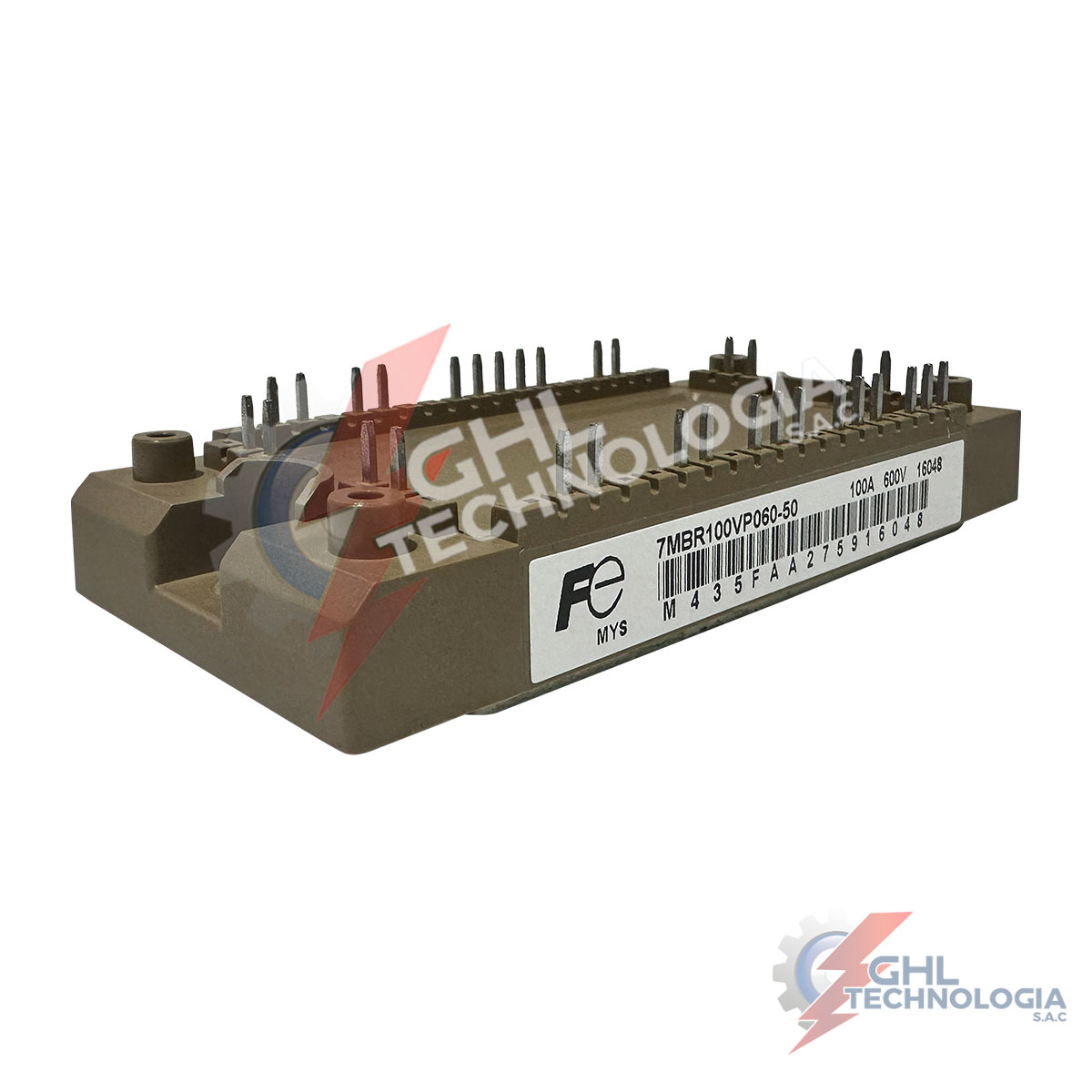 módulo IGBT Fuji Electric 7MBR100VP060-50 600V 100A
