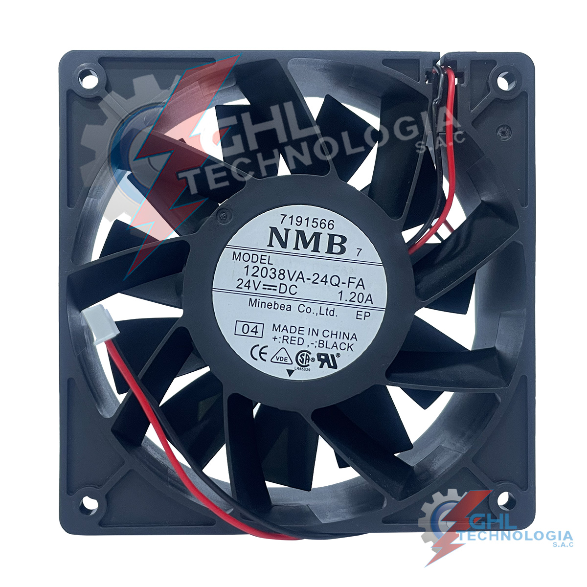 Ventilador NMB 12038VA-24Q-FA