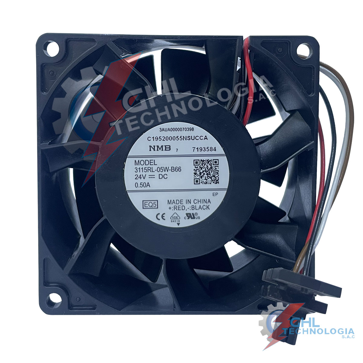 Ventilador nmb 3115RL-05W-B66