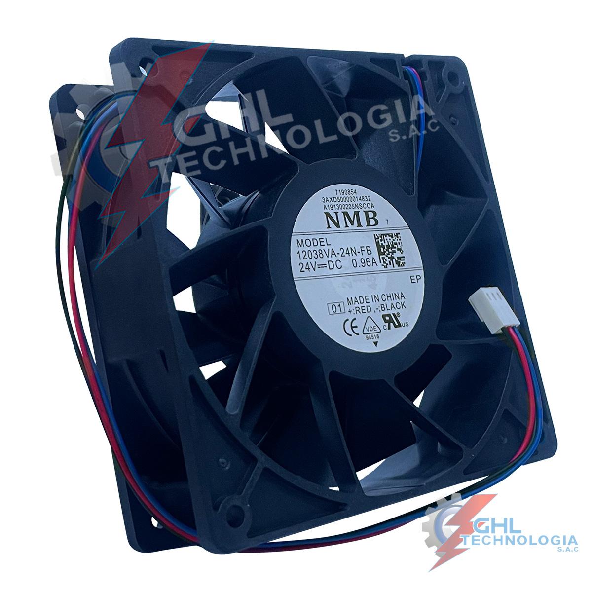 Ventilador nmb 12038VA-24N-FB