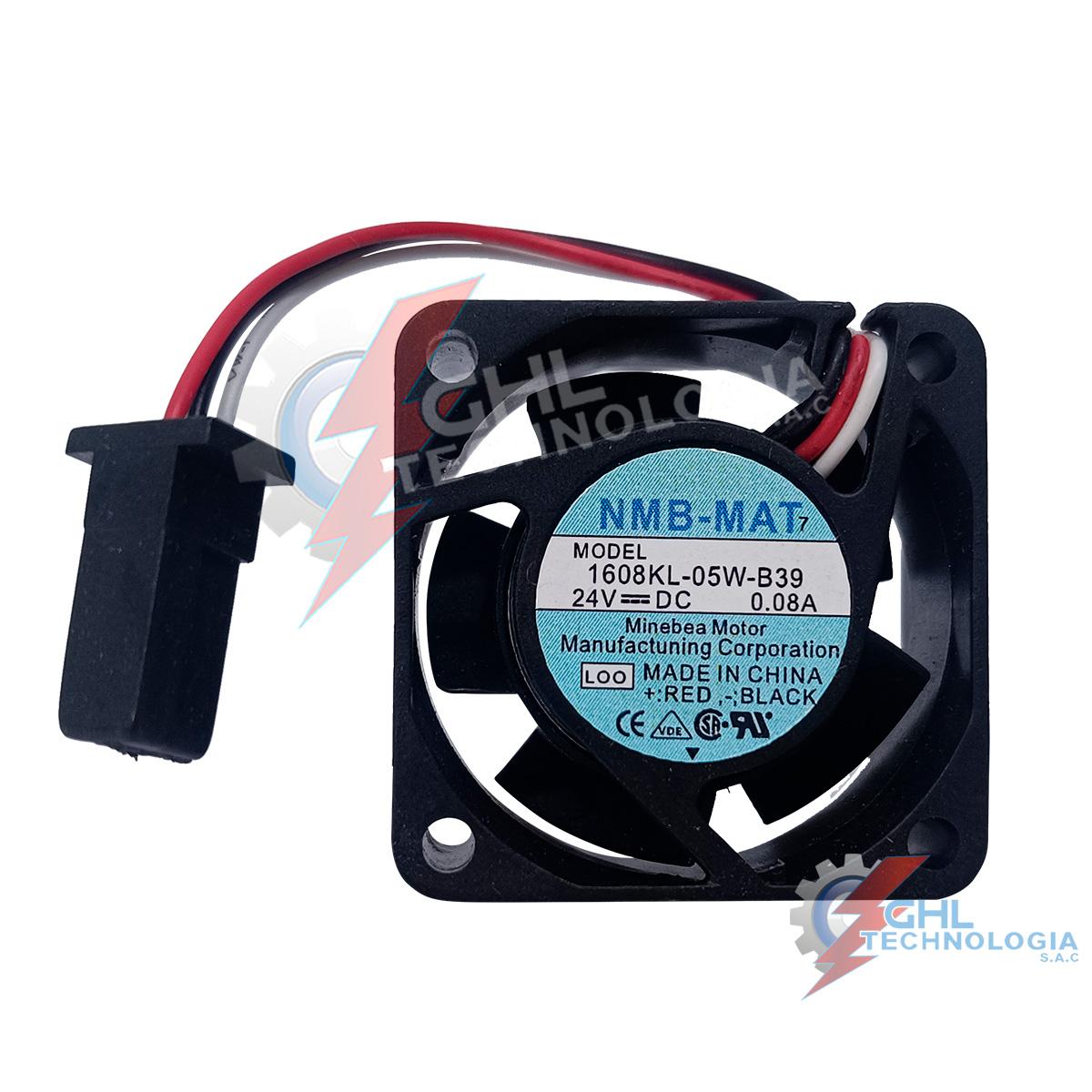 Ventilador NMB 1608KL-05W-B39