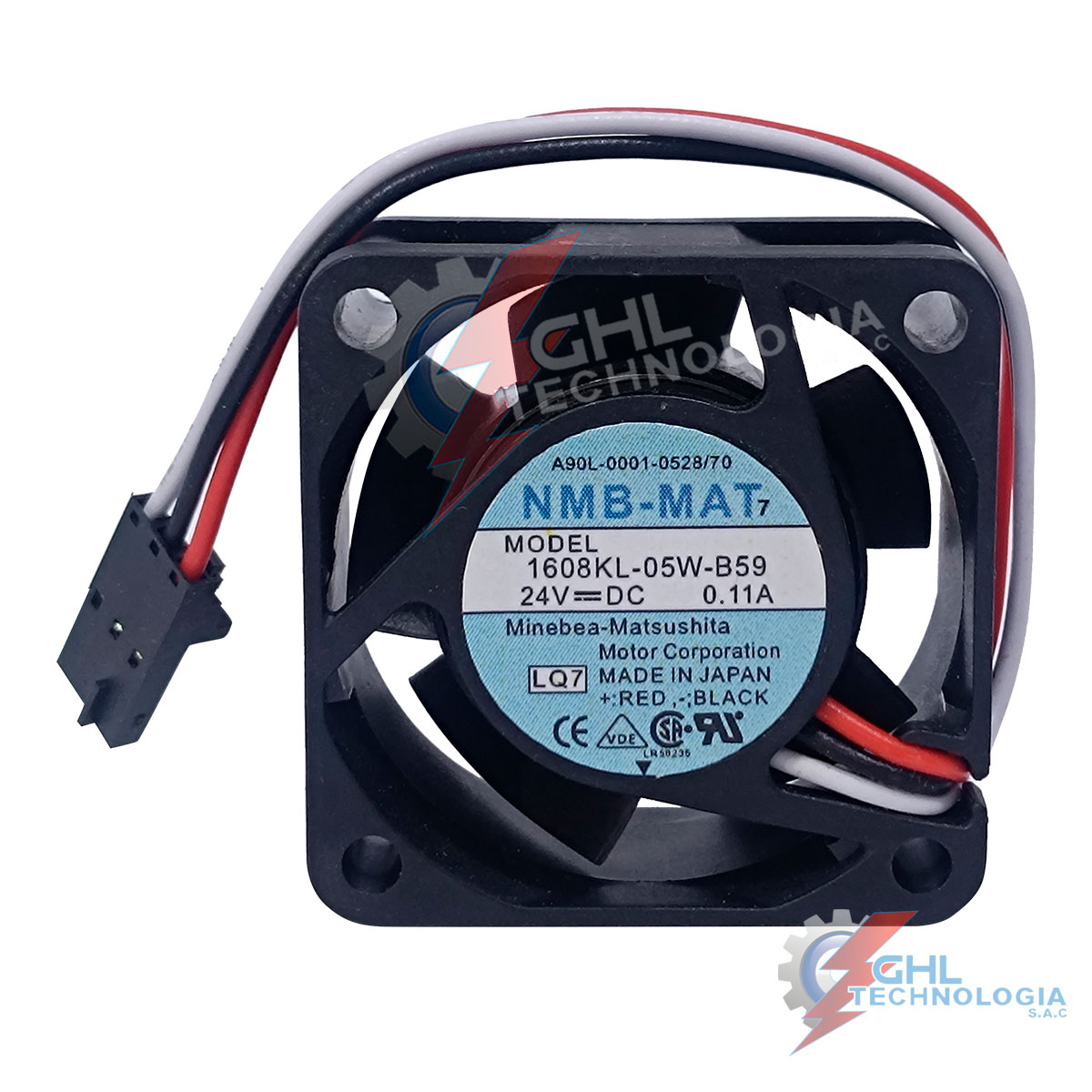 Ventilador NMB 1608KL-05W-B59