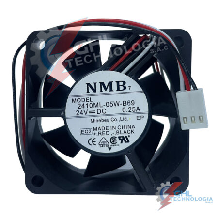 Ventilador NMB 2410ML-05W-B69 24VDC 0.25A