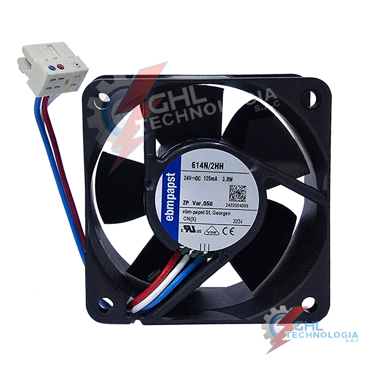 Ventilador embpapst 614N/2HH / 2432004077