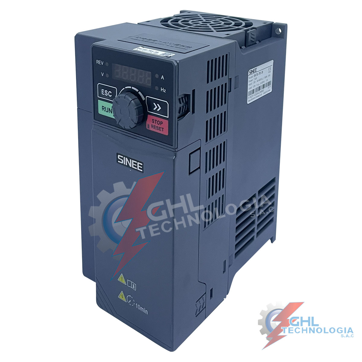 VARIADOR DE VELOCIDAD 7.5KW – 10HP 380/440 VAC – SINEE 2 VARIADOR DE VELOCIDAD 7.5KW – 10HP 380/440 VAC – SINEE - Imagen 2