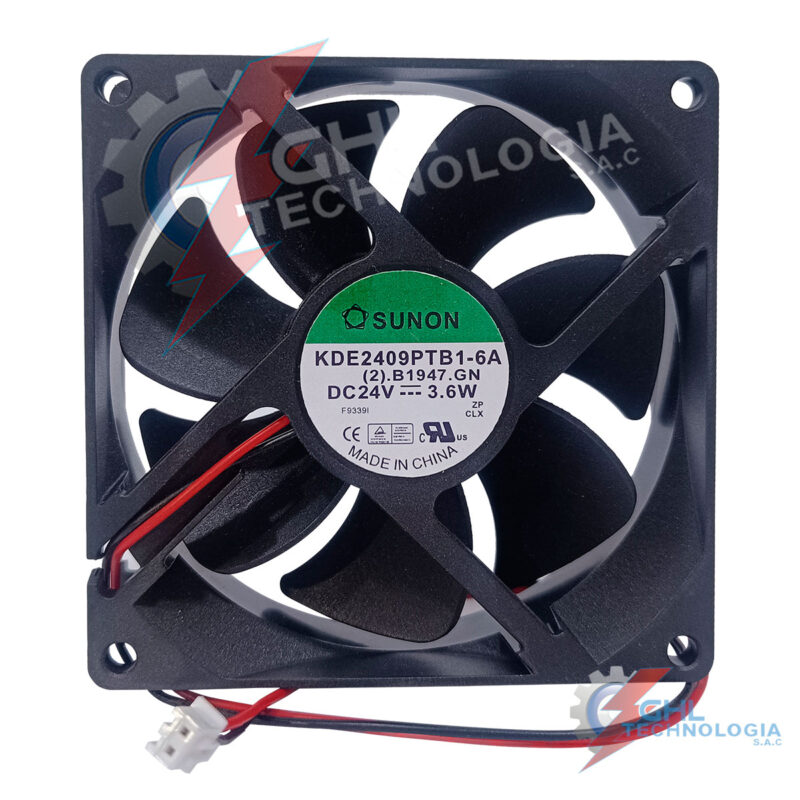 Ventilador Sanyo DC 24V 2.6A De 17 Cm Con 3 Cables - Refrescante Y Eficiente Para Equipos Electrónicos