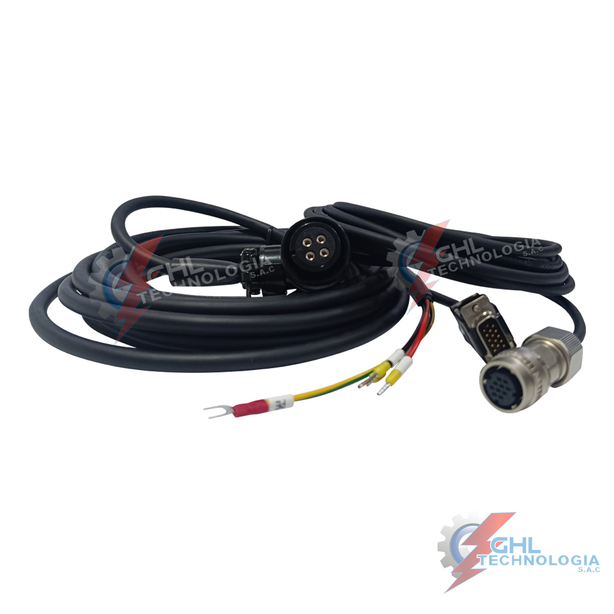 KIT SERVOMECANISMO SINEE 220VAC 5.39Nm 1.1KW 2000RPM 4 cable sinee