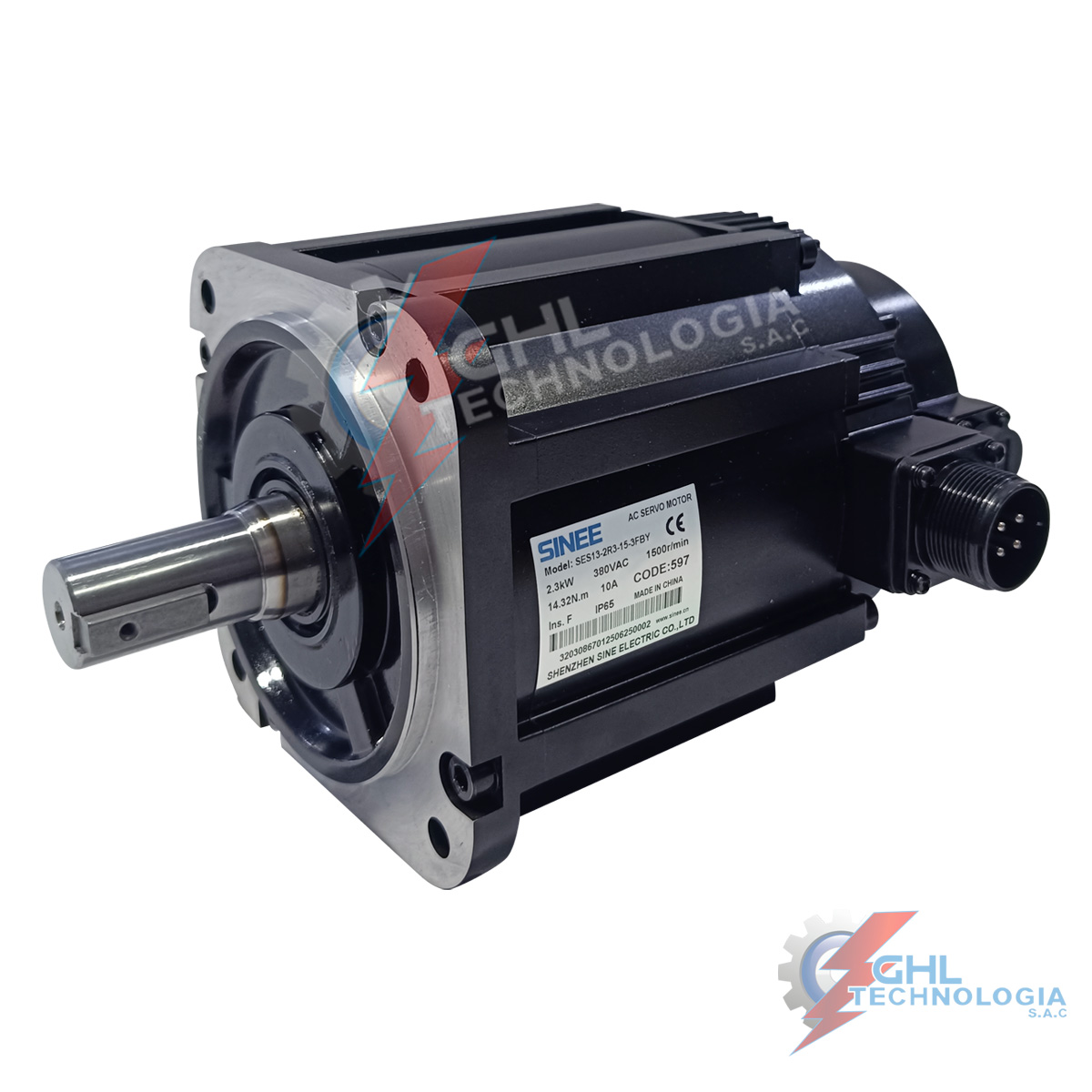 KIT SERVOMECANISMO SINEE 380VAC 14.6Nm 2.3KW 1500RPM 3 servo motor sinee SES13-2R3-15-3FBY