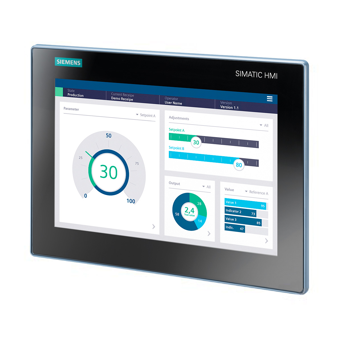 Siemens SIMATIC HMI 6AV2128-3MB06-0AX1