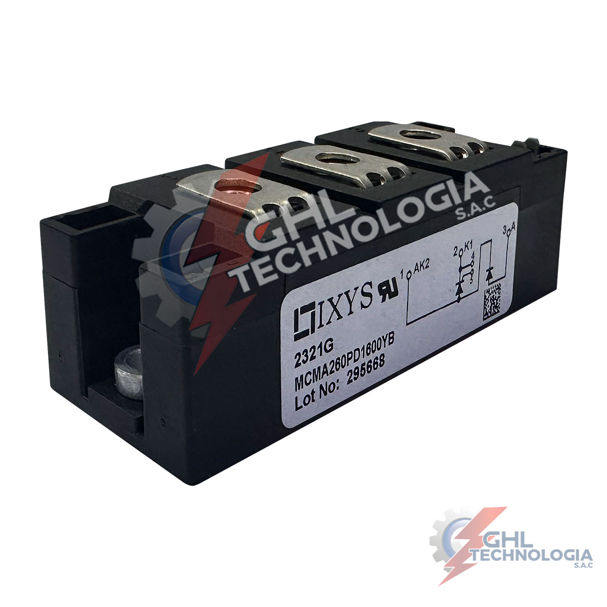 Módulo IGBT IXYS MCMA260PD1600YB
