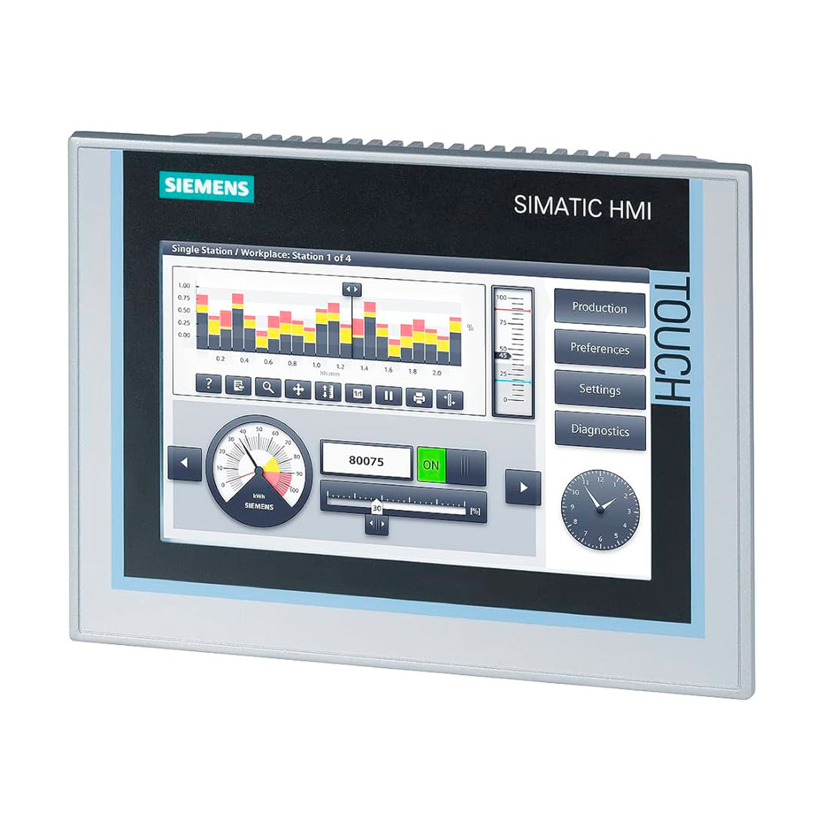 módulo Siemens 6AV2124-0JC01-0AX0 CM 1242-5 Simatic HMI TP900 Comfort