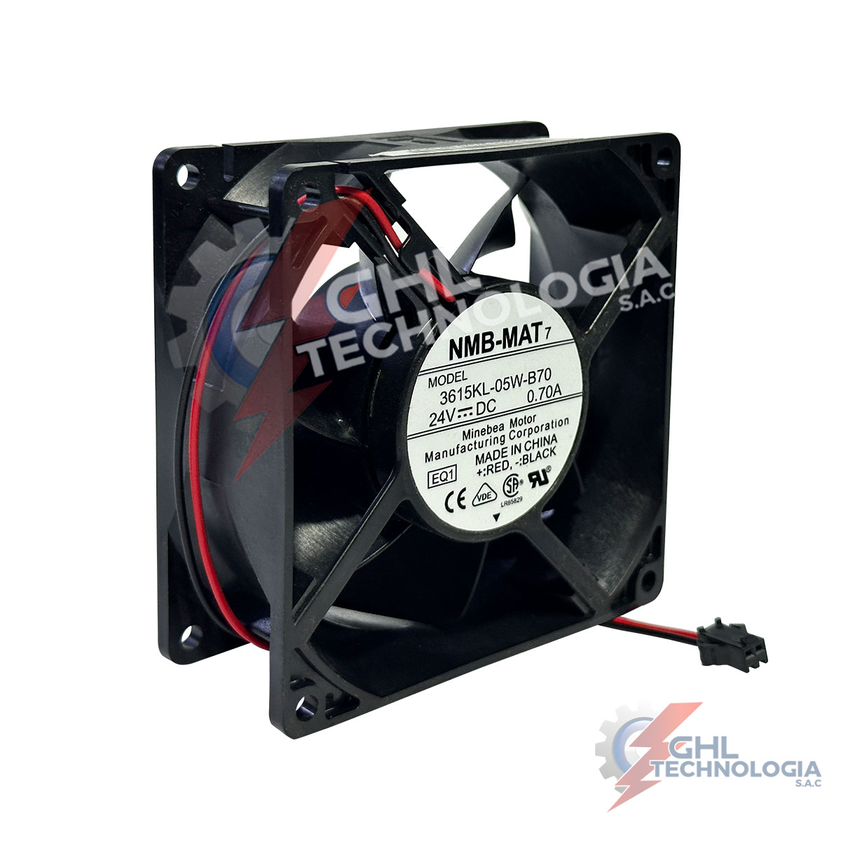Ventilador NMB 3615KL-05W-B70 EQ1 0.70A 24VDC