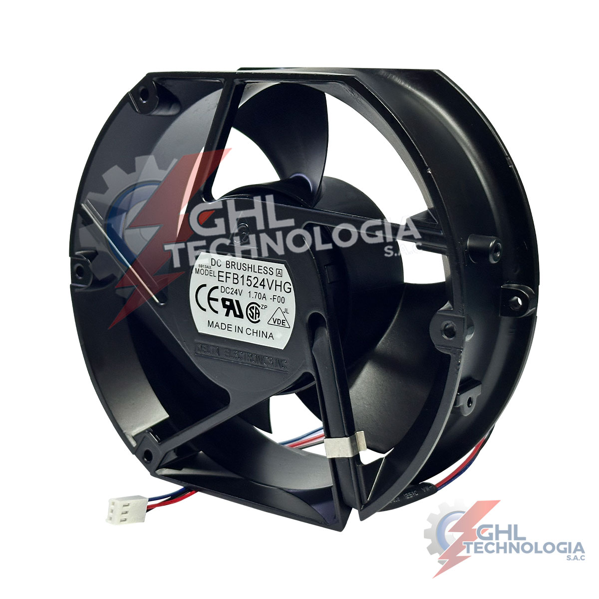 Ventilador Delta EFB1524VHG 1.70A 24VDC