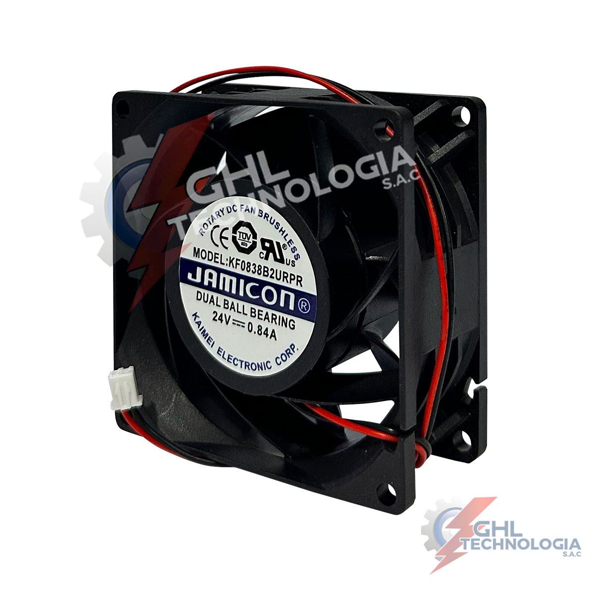 Ventilador jamicon KF0838B2URPR 0.84A 24VDC