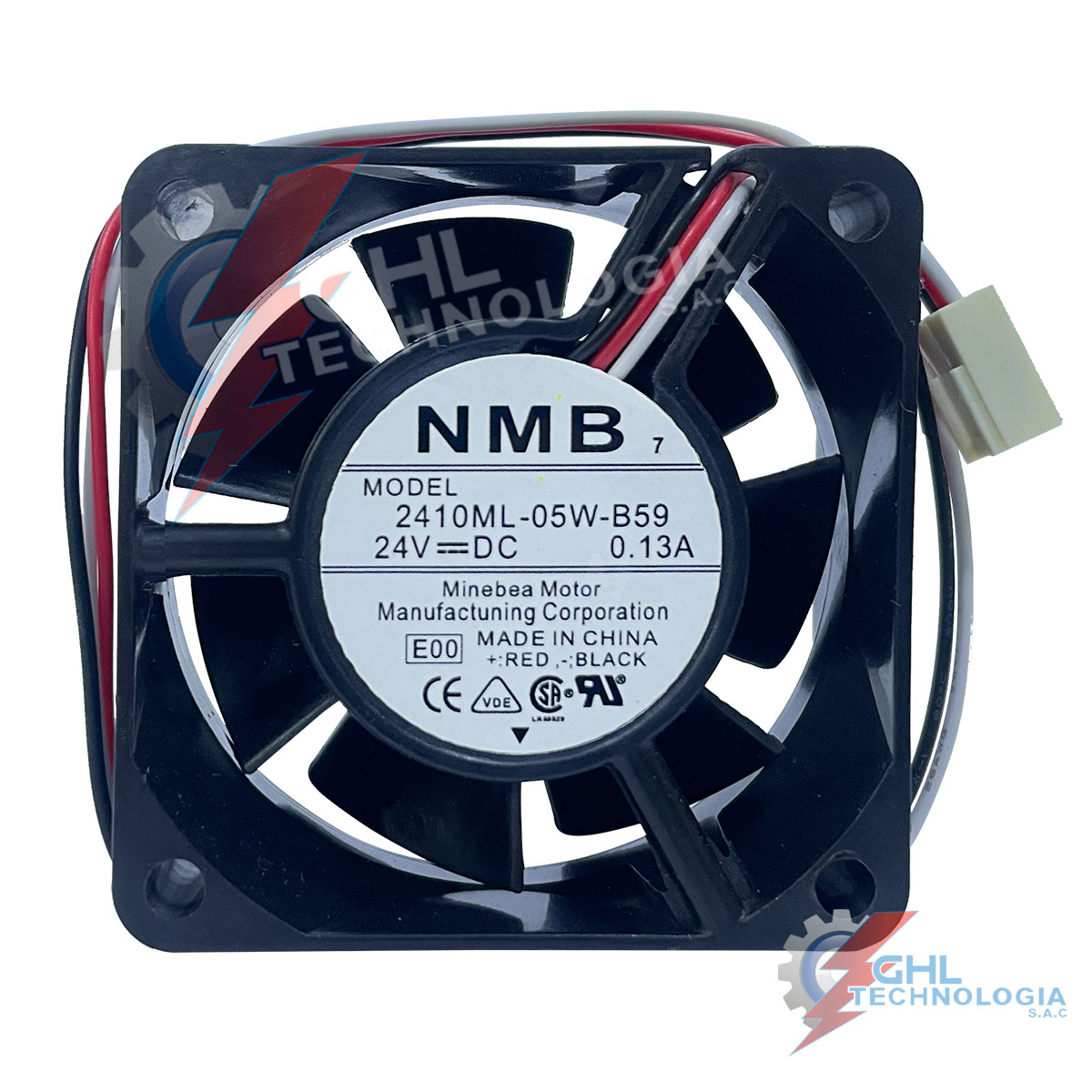 Ventilador NMB 42410ML-05W-B59 24VDC 0.13A