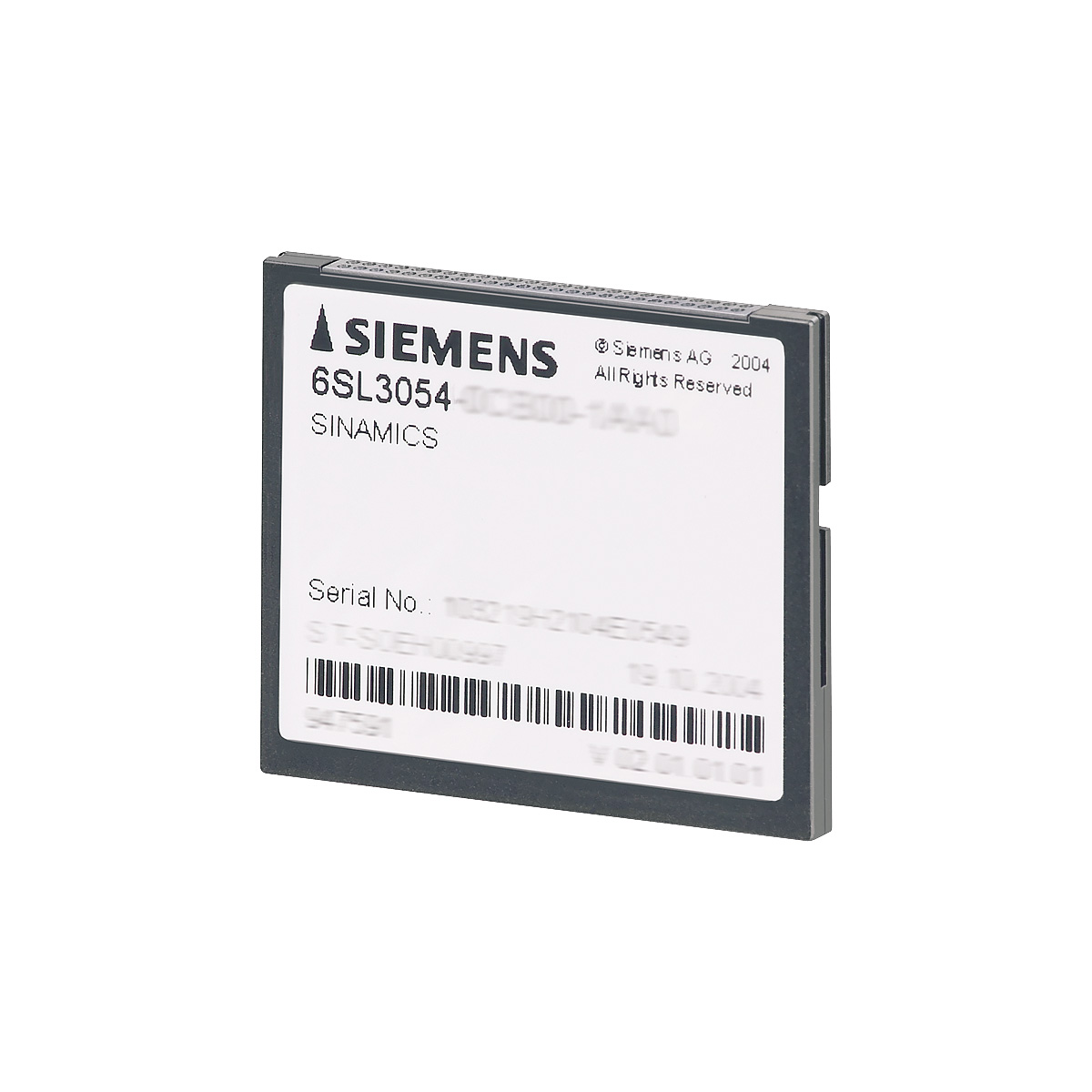 Tarjeta CompactFlash SIEMENS 6SL3054-0EJ00-1BA0
