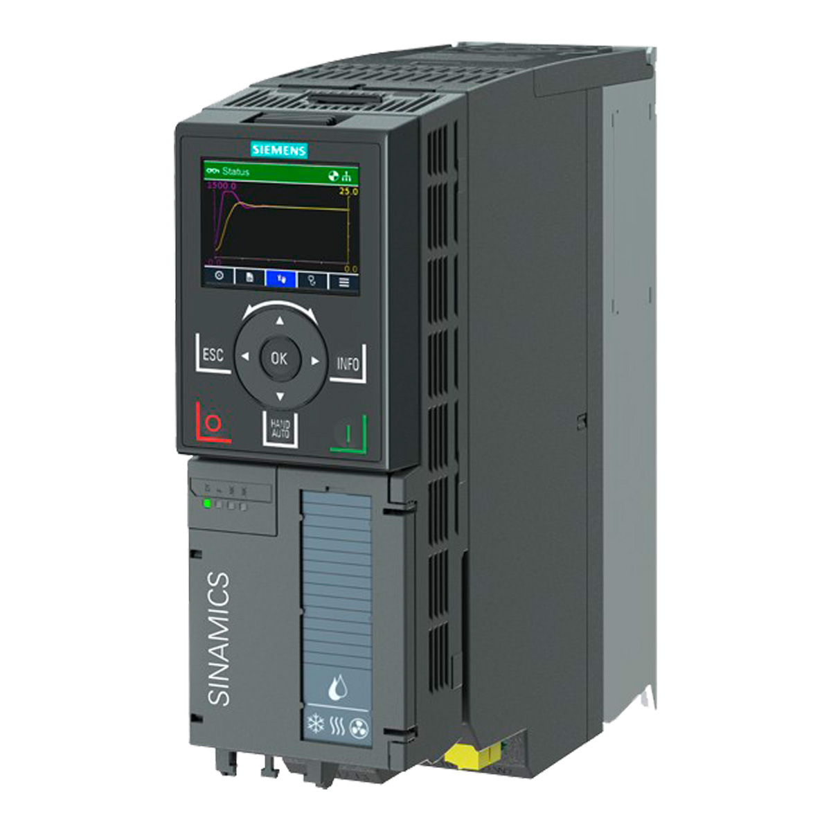 Siemens 6SL3220-1YE18-0UF0 Variador Sinamics G120X